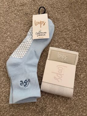 Reformer Loops, Resistance Loop and Pilates grip socks